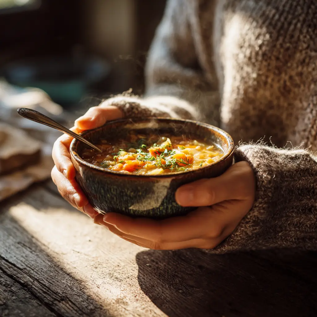 Cabbage Fat-Burning Soup that melts belly fat and boosts your energy -305Cal 2 woman enjoying cabbage fat-burning soup