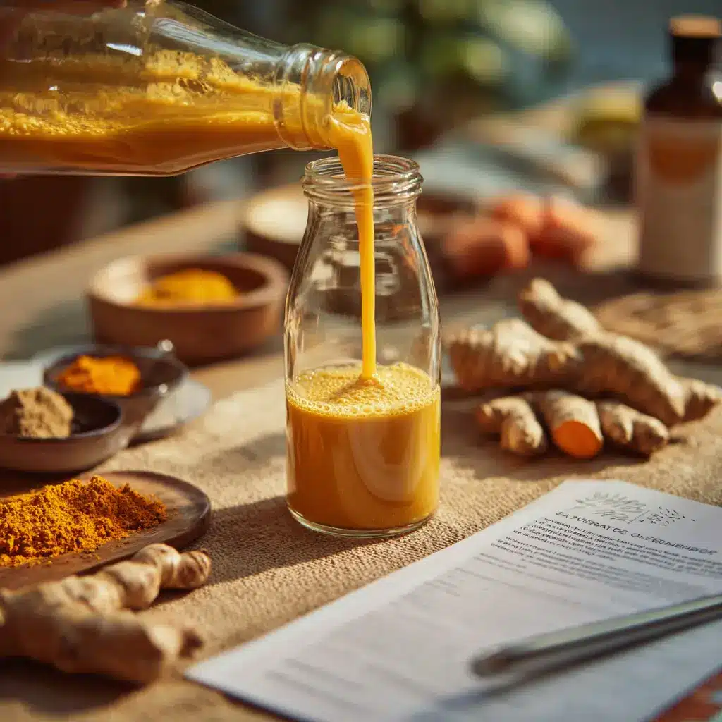 Ginger Turmeric Shots Recipe: 42-Calorie Fat‑Flush You’ll Love 5 How to make ginger turmeric shots recipe at home