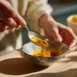 Lemon Ginger Turmeric Powder Shot Recipe For Weight Loss: 45-Calorie Belly-Fire Booster You’ll Love 4 Preparing lemon ginger turmeric powder shot
