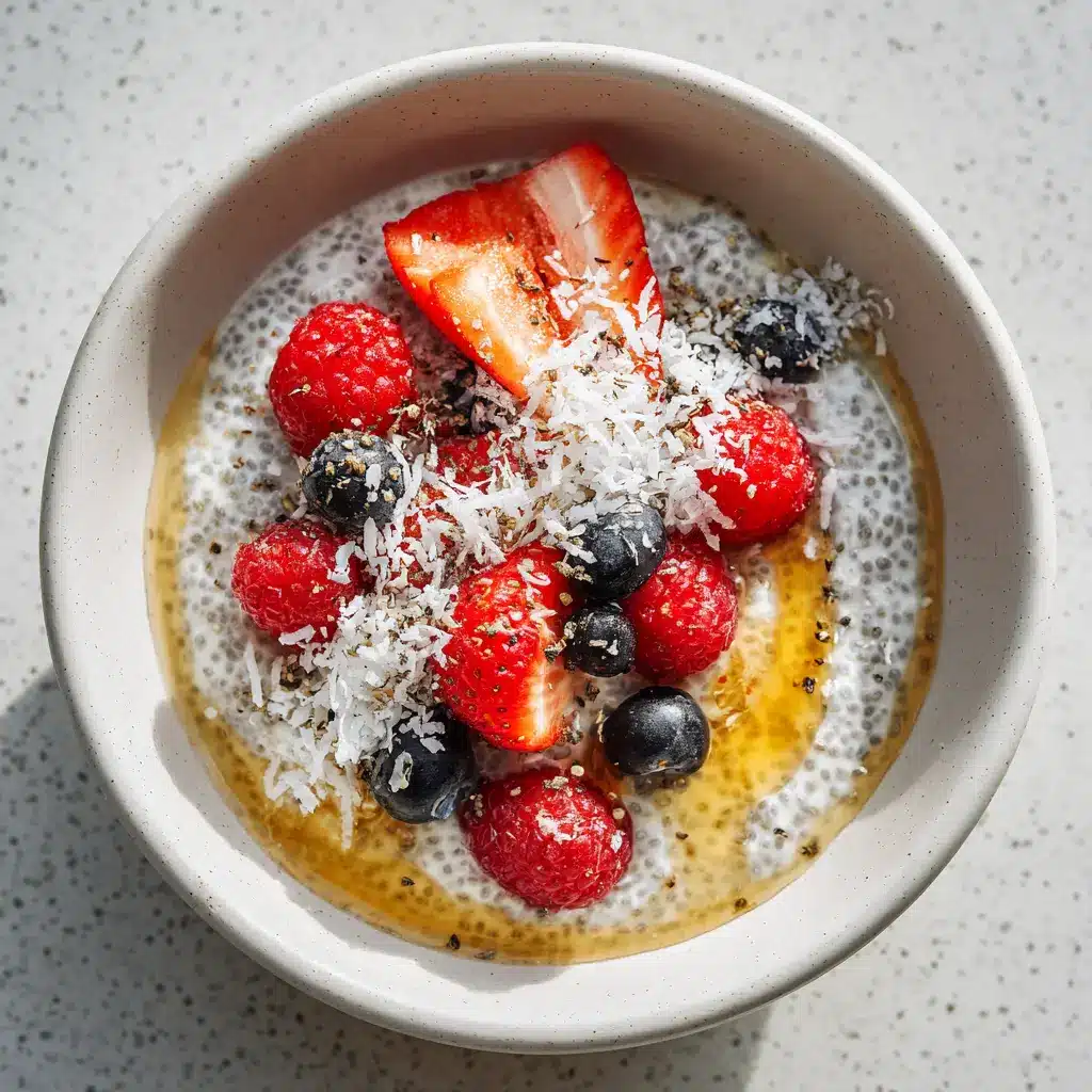 Creamy Lemon Chia Pudding Made to Refresh and Satisfy 2025 2 Creamy lemon chia pudding with fresh toppings